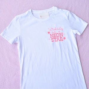 Neon star ladies fitted tee